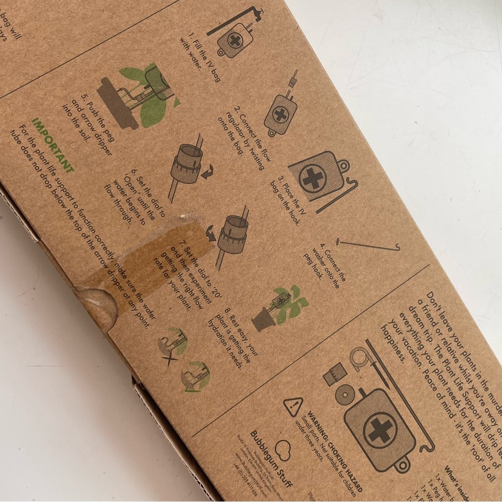 NWT Urban Outfitters Plant Life Support Self-Watering Set - Picture 8 of 11
